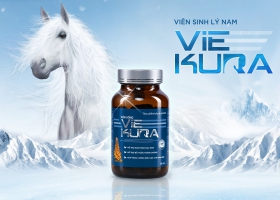 Viên uống VieKura hỗ trợ sinh lý nam có nguồn gốc từ 9 dược liệu quý